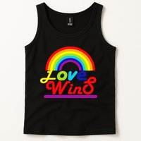 Love Wins Rainbow Tank Top