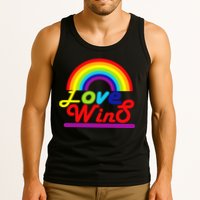 Love Wins Rainbow Tank Top