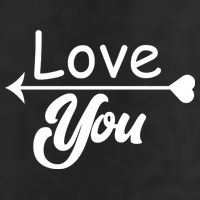 Love You Arrow Heart Adult Drive Performance Visor