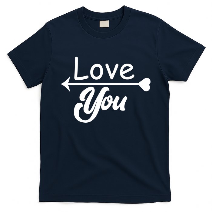 Love You Arrow Heart T-Shirt
