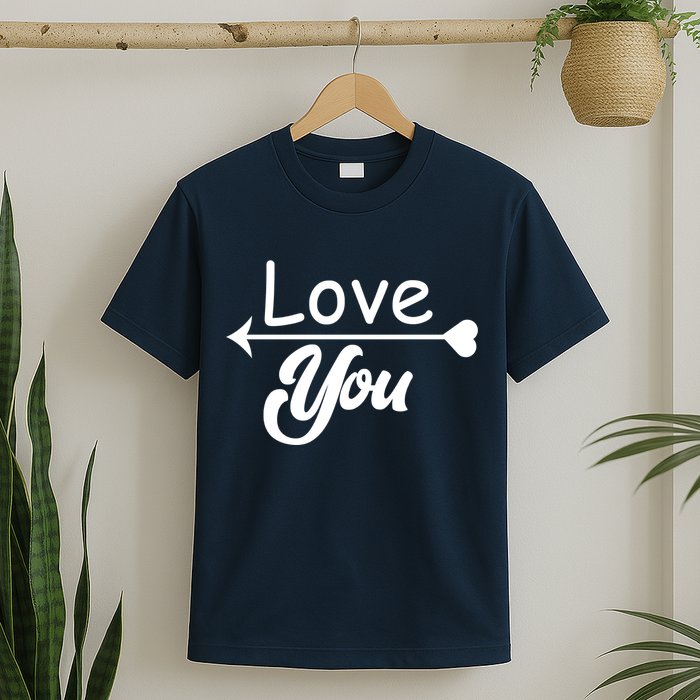 Love You Arrow Heart T-Shirt