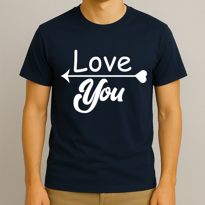Love You Arrow Heart T-Shirt