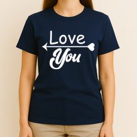 Love You Arrow Heart T-Shirt