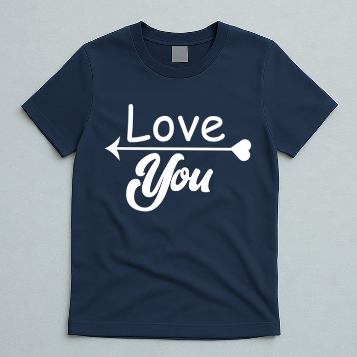 Love You Arrow Heart T-Shirt