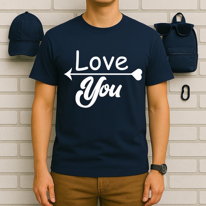 Love You Arrow Heart T-Shirt