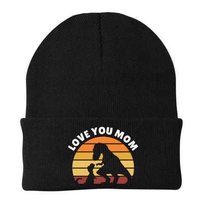 Love You Mom Dinosaur Beanie