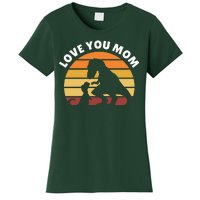 Love You Mom Dinosaur Women's T-Shirt