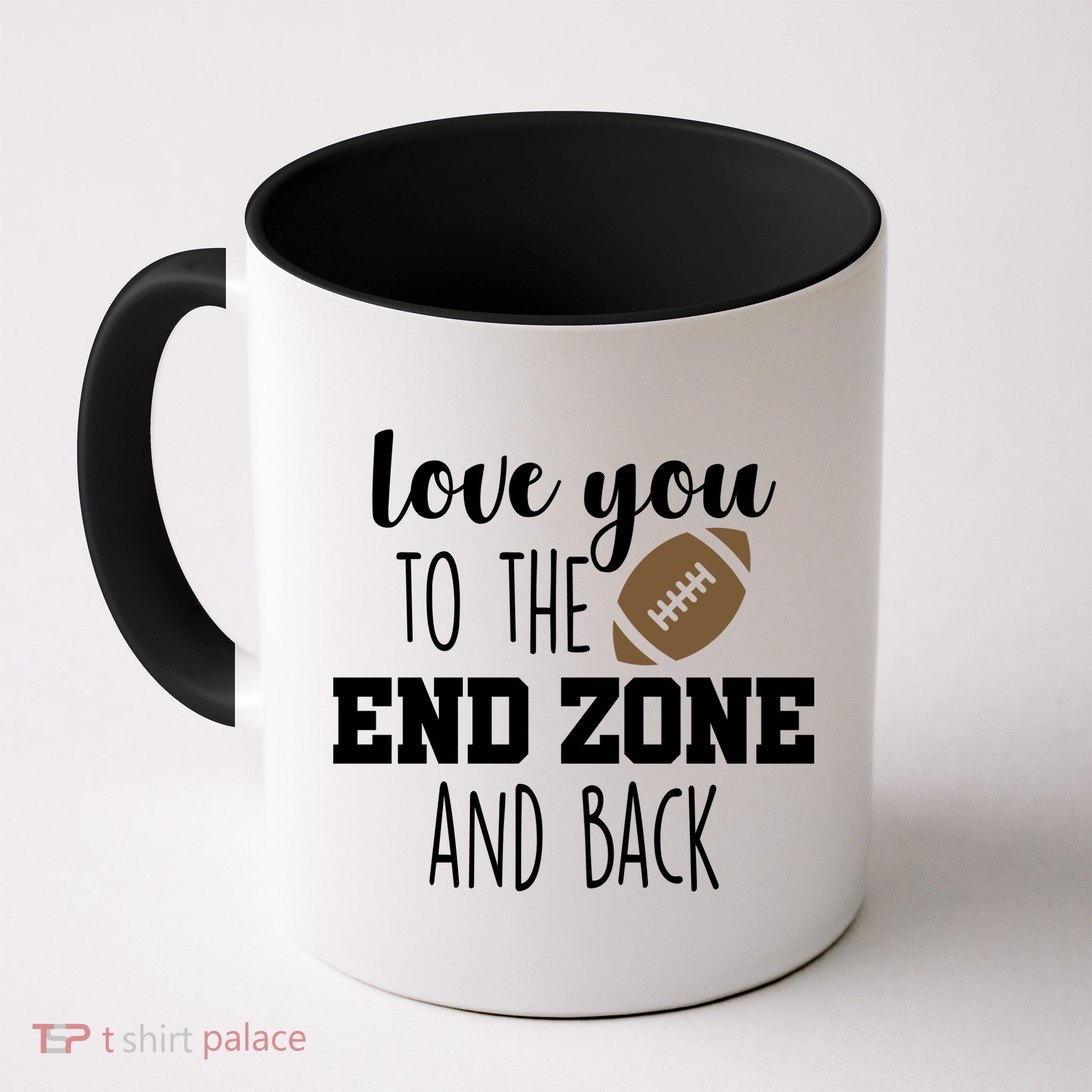 Love You To The End Zone And Back Mug