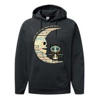 Love you to the moon and back Performance Fleece Hoodie