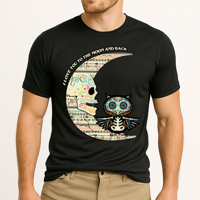 Love you to the moon and back Cooling Performance Crew T-Shirt