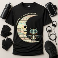 Love you to the moon and back Cooling Performance Crew T-Shirt