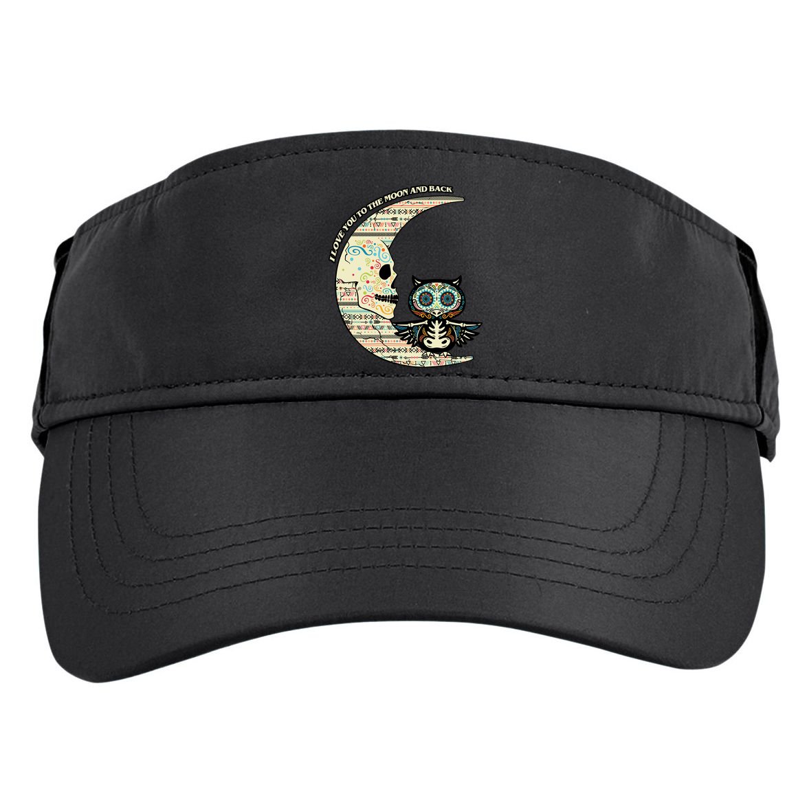 Love you to the moon and back Adult Drive Performance Visor