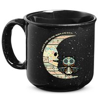 Love you to the moon and back 15oz Campfire Ceramic Mug