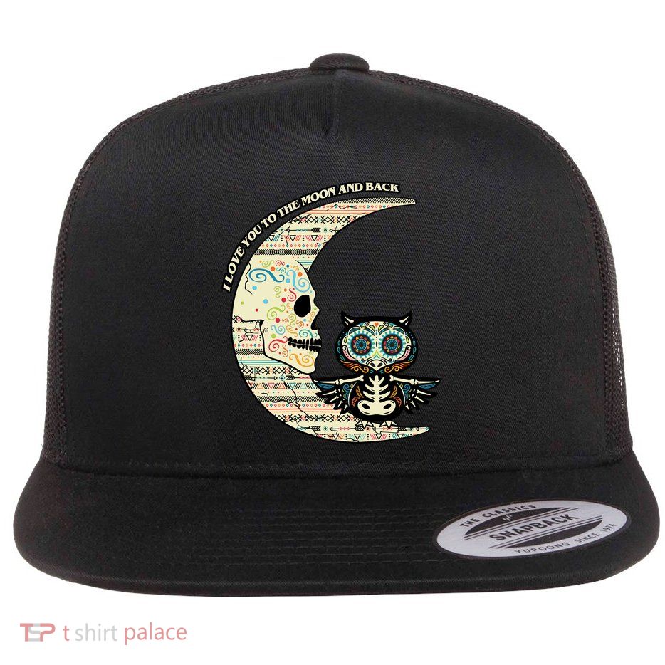 Love you to the moon and back Flatbill Hat