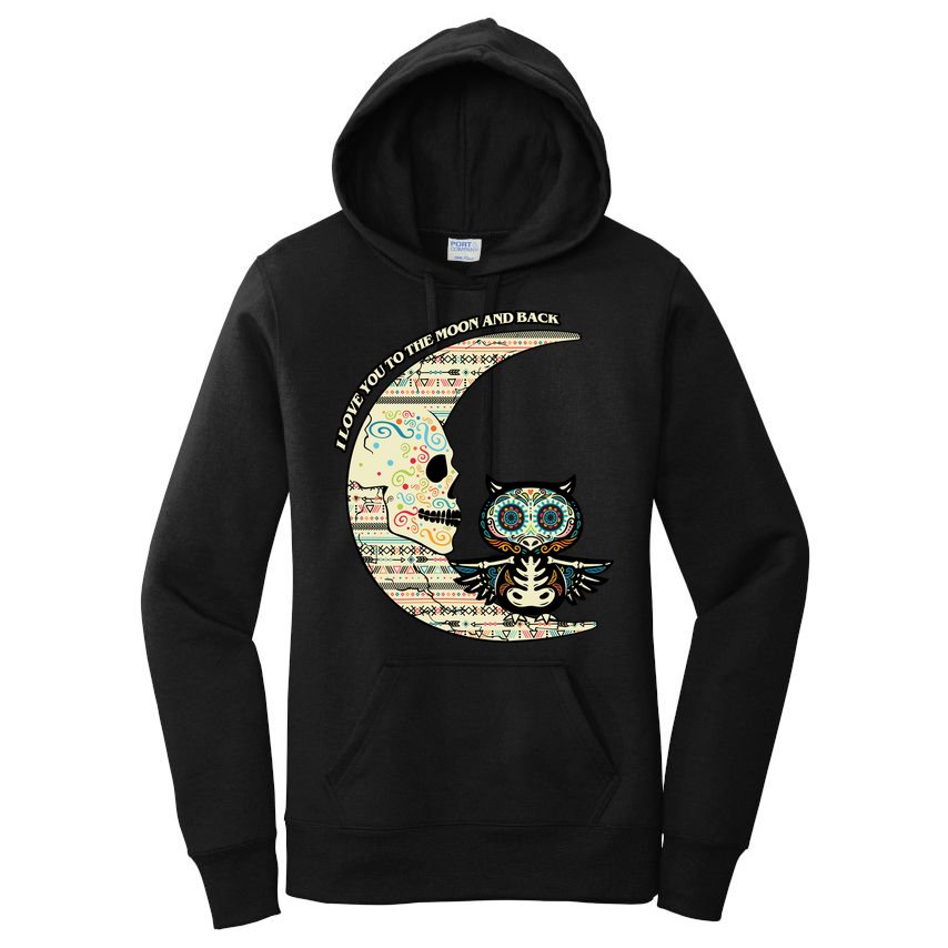 Love you to the moon and back Women's Pullover Hoodie