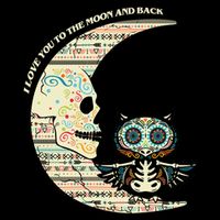 Love you to the moon and back Poster