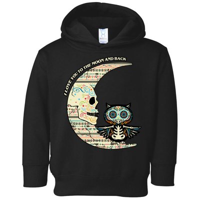 Love you to the moon and back Toddler Hoodie