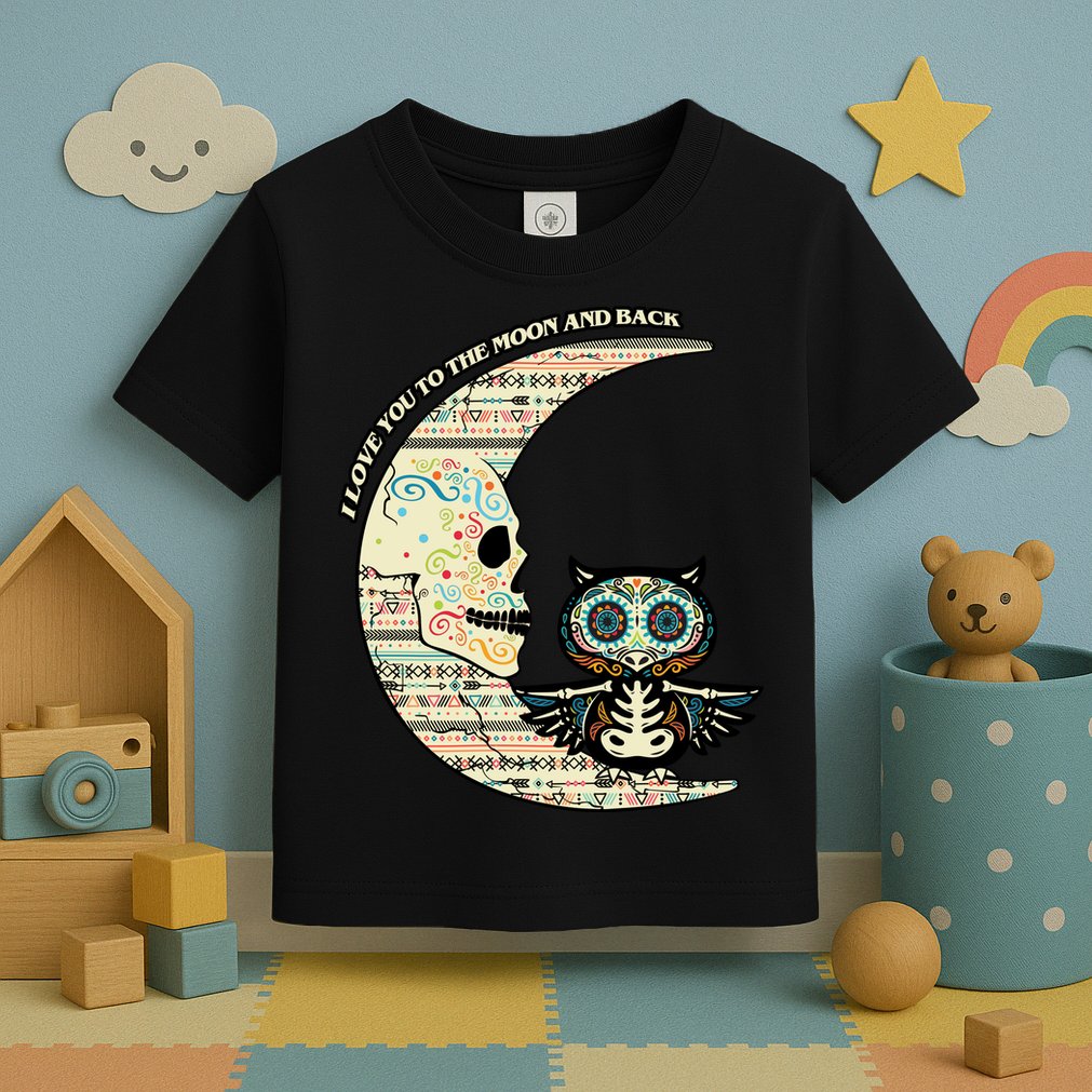 Love you to the moon and back Toddler T-Shirt