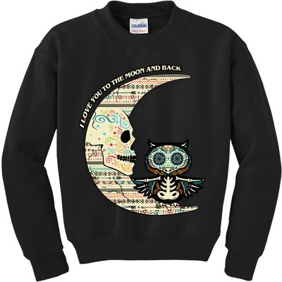Love you to the moon and back Kids Sweatshirt