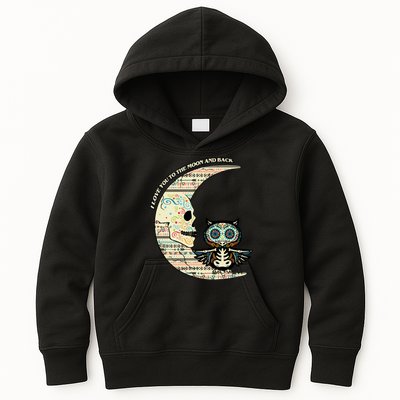 Love you to the moon and back Kids Hoodie