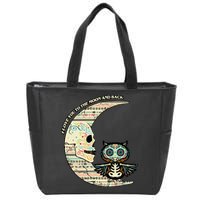 Love you to the moon and back Zip Tote Bag