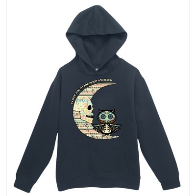 Love you to the moon and back Urban Pullover Hoodie