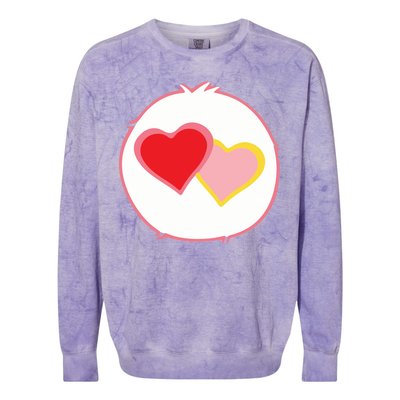 Lovealot Bear Halloween Costume Colorblast Crewneck Sweatshirt