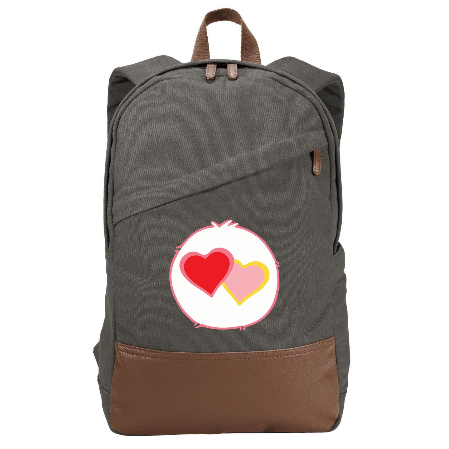 Lovealot Bear Halloween Costume Cotton Canvas Backpack