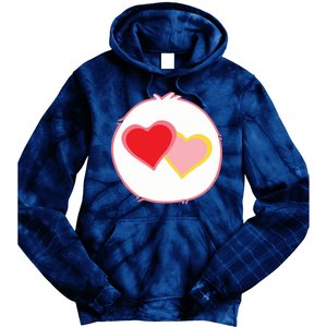 Lovealot Bear Halloween Costume Tie Dye Hoodie