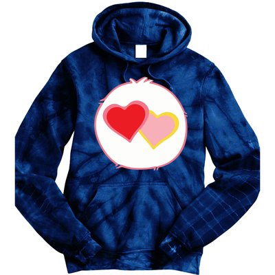 Lovealot Bear Halloween Costume Tie Dye Hoodie