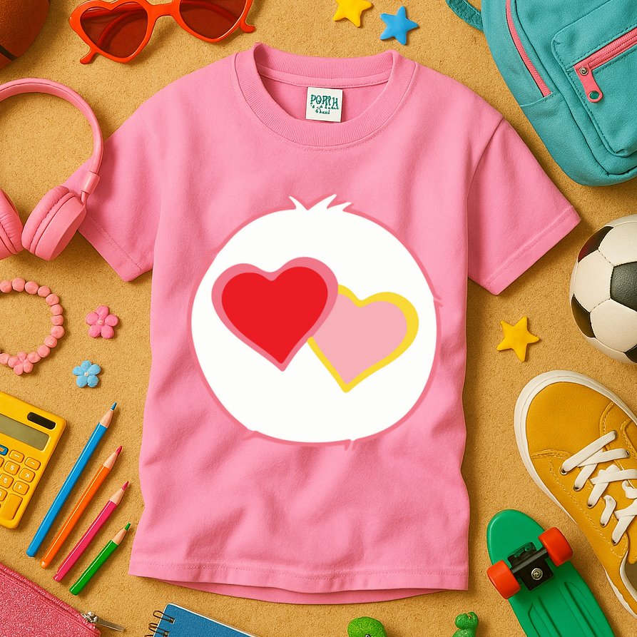 Lovealot Bear Halloween Costume Kids T-Shirt