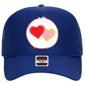 Lovealot Bear Halloween Costume High Crown Mesh Back Trucker Hat