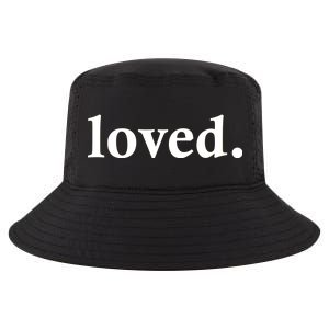 Loved. Valentine's Day Love Classic Logo Cool Comfort Performance Bucket Hat