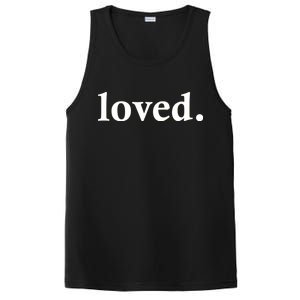 Loved. Valentine's Day Love Classic Logo PosiCharge Competitor Tank