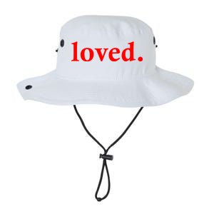 Loved. Valentine's Day Love Classic Logo Legacy Cool Fit Booney Bucket Hat