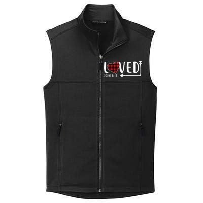 Loved Arrow Heart John 3:16 Collective Smooth Fleece Vest