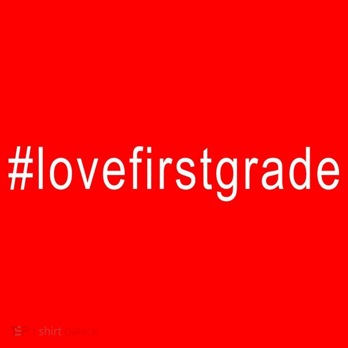 #Lovefirstgrade Love First Grade Flatbill Hat