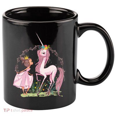 Lovely Tale Vintage Unicorn 11oz C Handle Ceramic Mug