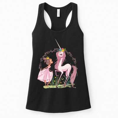 Lovely Tale Vintage Unicorn Womens Tank Top
