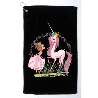 Lovely Tale Vintage Unicorn Golf Towel