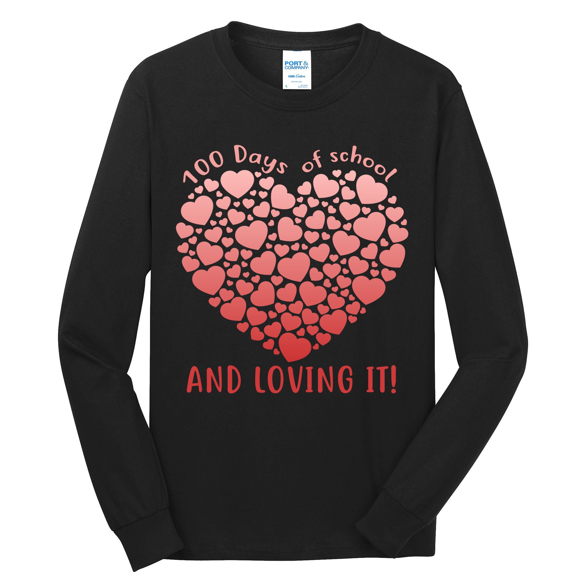 Loving 100 Days of School Tall Long Sleeve T-Shirt