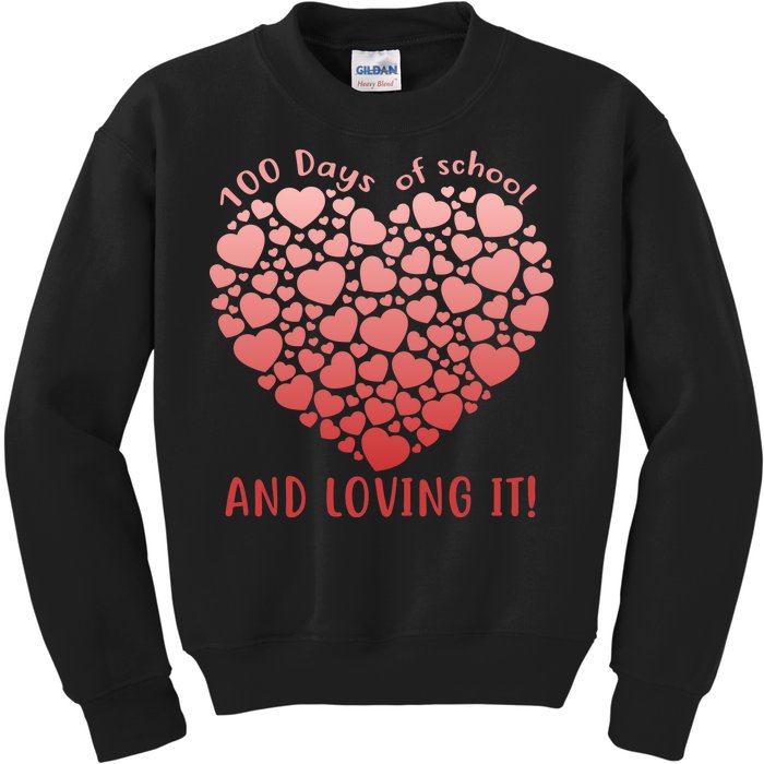 Loving 100 Days of School Kids Sweatshirt