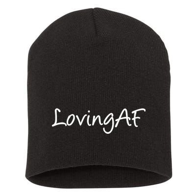 Loving AF Short Acrylic Beanie