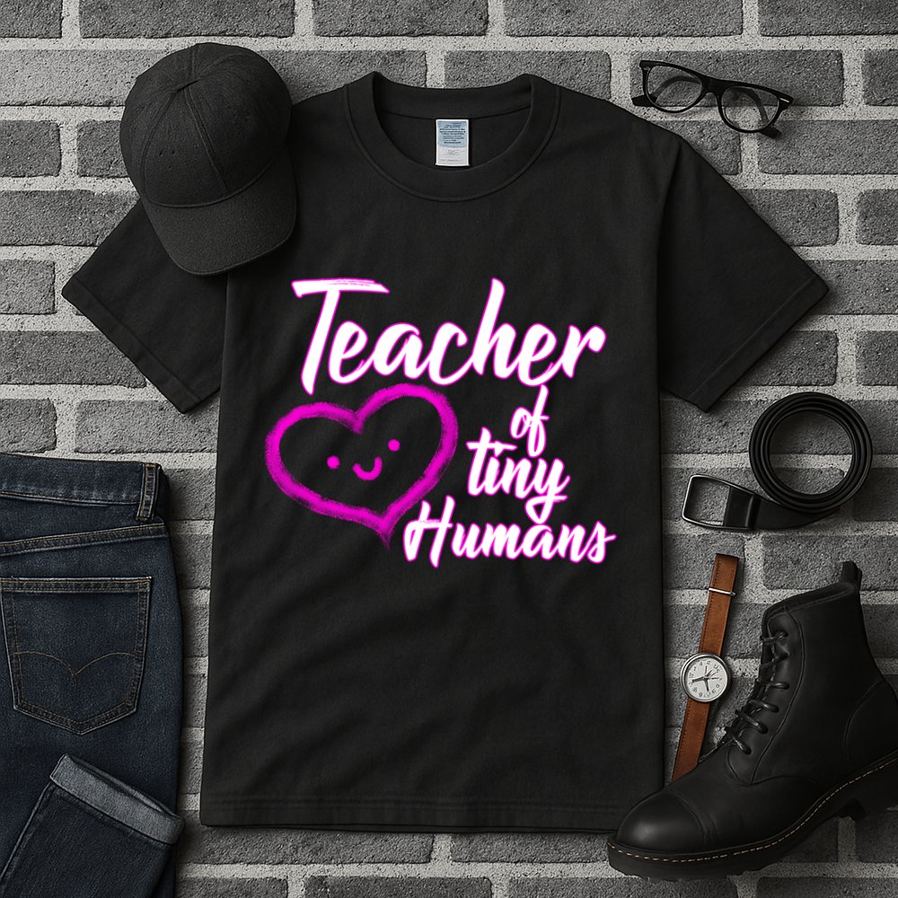 Loving Teacher Of Tiny Humans Tall T-Shirt