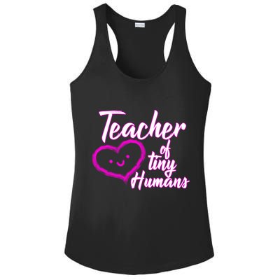 Loving Teacher Of Tiny Humans Ladies PosiCharge Competitor Racerback Tank