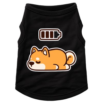 Low Battery Corgi Dog Doggie Tank