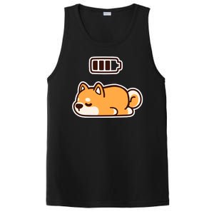 Low Battery Corgi Dog PosiCharge Competitor Tank