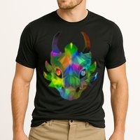 Low Poly Dragon Face Cooling Performance Crew T-Shirt