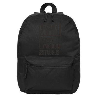 Level Of Wildness Taurus 16 in Basic Backpack