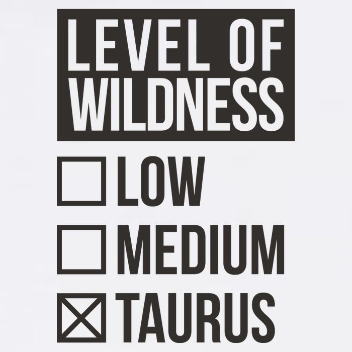 Level Of Wildness Taurus Performance Shirt